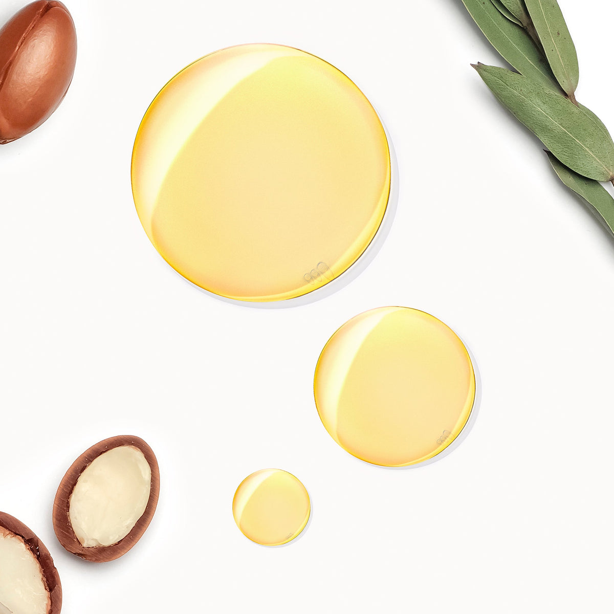 Picături de ulei de argan pur